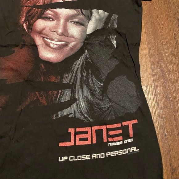 Authentic Janet Jackson up close and personal Black t shirt concert 2011 - Picture 3 of 11